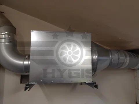 installation caisson extraction hotte aix en provence hygis