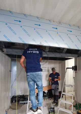 installation cuisine professionnelle