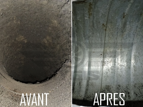 Nettoyage conduit extraction hotte brest 29