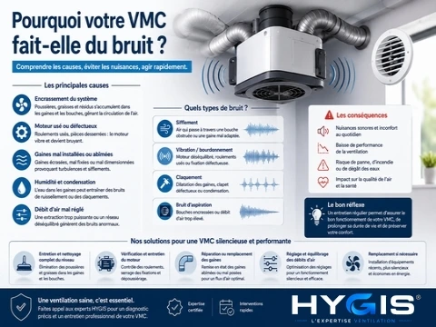 Pourquoi votre VMC fait-elle du bruit ?