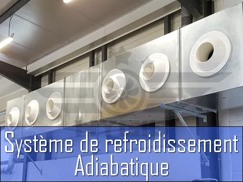 Systeme refroidissement adiabatique