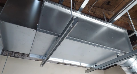 installation caisson charbons actifs hotte hygis