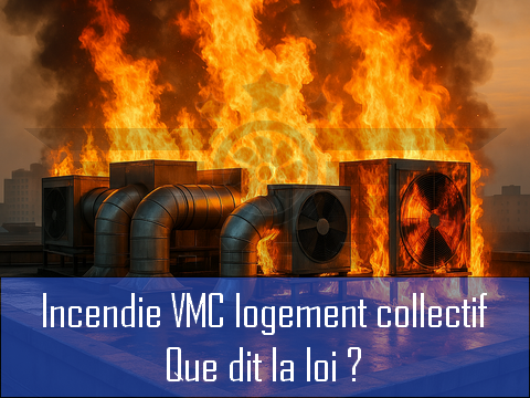 incendie lié aux VMC mal entretenues logement collectif